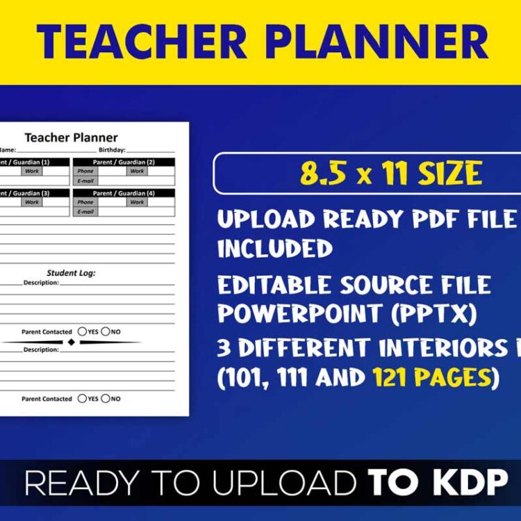 KDP Interiors: Teacher Planner