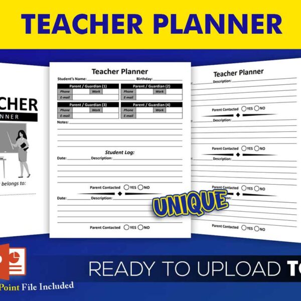 KDP Interiors: Teacher Planner