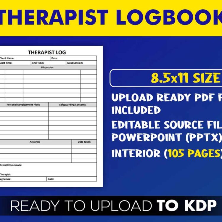 KDP Interiors: Therapist Logbook