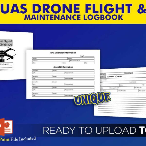 KDP Interiors: UAS Drone Flight & Maintenance Logbook