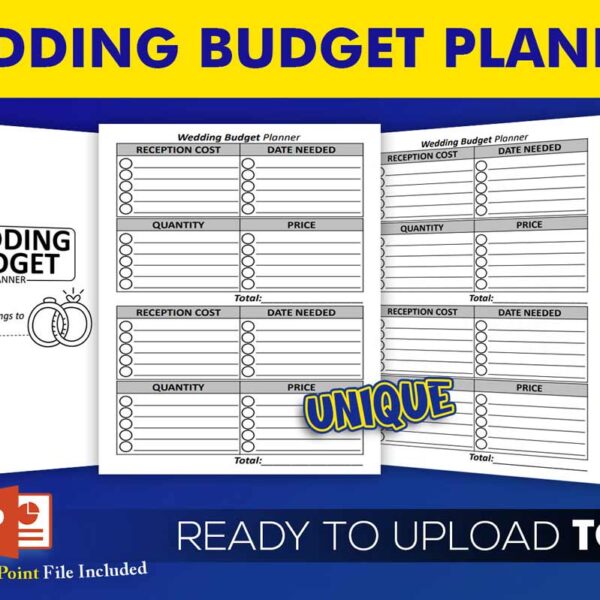 KDP Interiors: Wedding Budget Planner