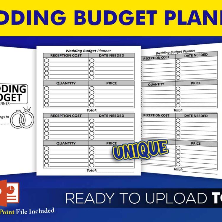 KDP Interiors: Wedding Budget Planner