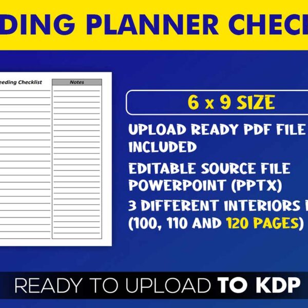 KDP Interiors: Wedding Planner Checklist