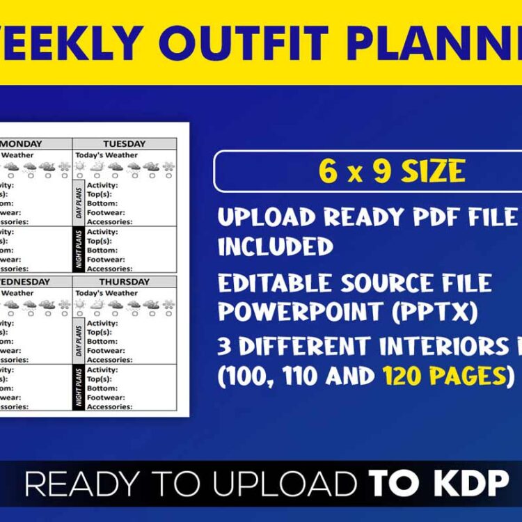 KDP Interiors: Weekly Outfit Planner