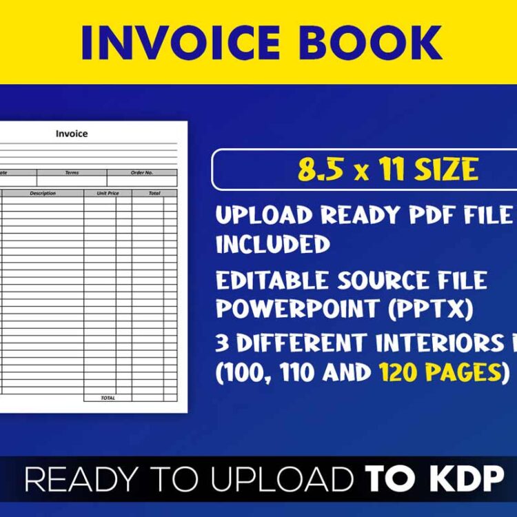 KDP Interiors: Invoice Book
