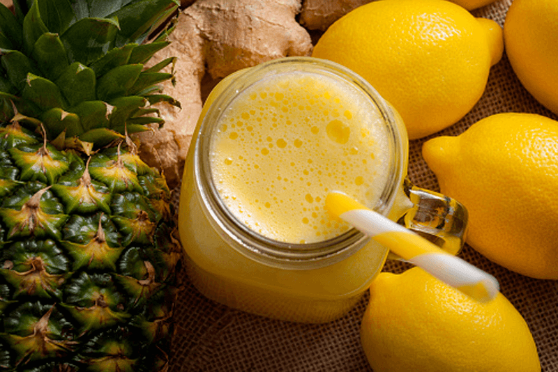 You are currently viewing Pineapple Ginger Smoothie