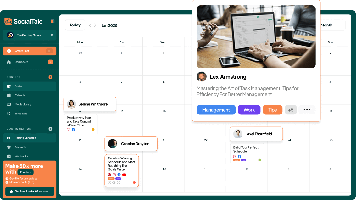 Read more about the article SocialTale Review – The AI-Powered Social Media Manager That Saves You Time & Money