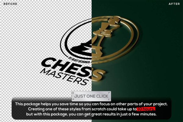Editable 3D Copper Logo Mockup Text Effect [PHOTOSHOP] by Beast Designer - Image 2