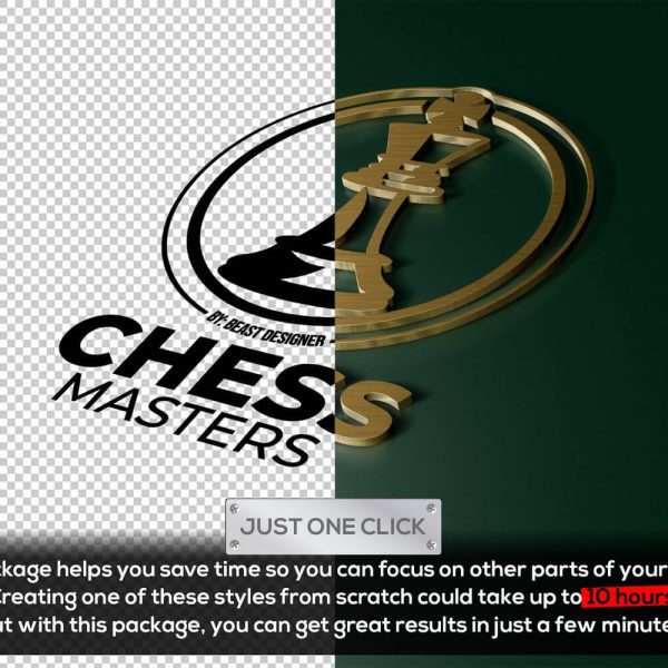 Editable 3D Copper Logo Mockup Text Effect [PHOTOSHOP] by Beast Designer